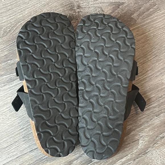 Birkenstock Mayari Slides Toe-Loop Sandals Black Birko-Flor Womens 6-6.5 EU 36 - Picture 6 of 7